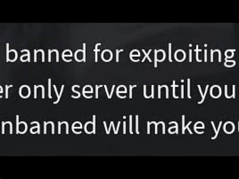 The Phantom Forces Banned User Only Server YouTube