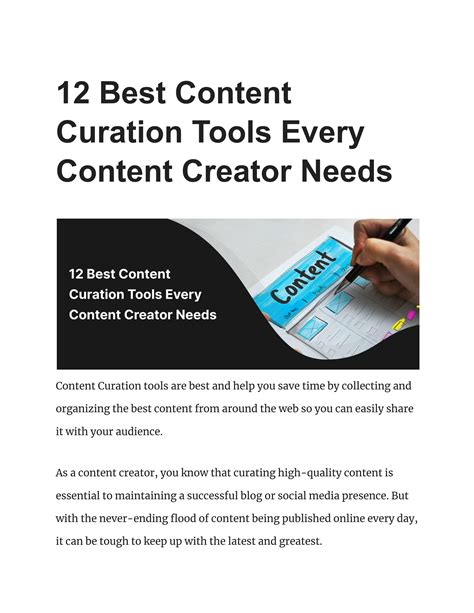 12 Best Content Curation Tools Every Content Creator Needs By Ecommerce