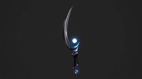 Artstation Crescent Moon Sword