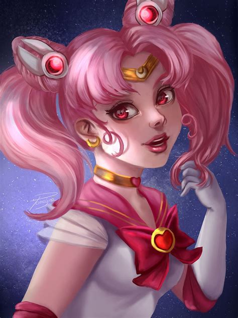 Chibiusa Sailor Moon Pomelyne On Artstation At Https Artstation Com Artwork L Egk