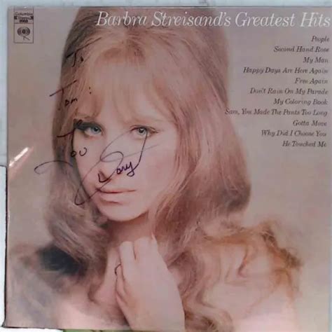 Barbra Streisand Barbra Streisands Greatest Hits Vintage Sealed Vinyl
