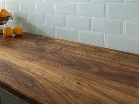 Acacia Wide Board Butcher Block Island 6ft Wood Countertops Kitchen