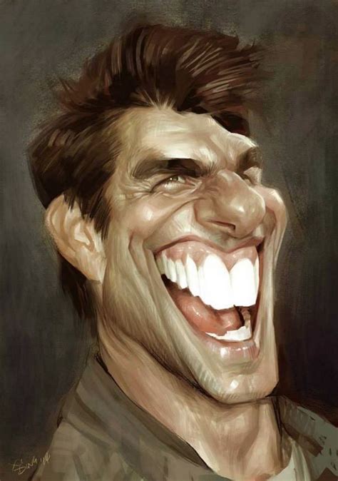 Tom Cruise In 2020 Caricature Funny Caricatures Celebrity Caricatures
