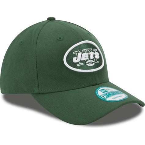 Gorra Curva Verde Ajustable 9forty The League De New York Jets Nfl De