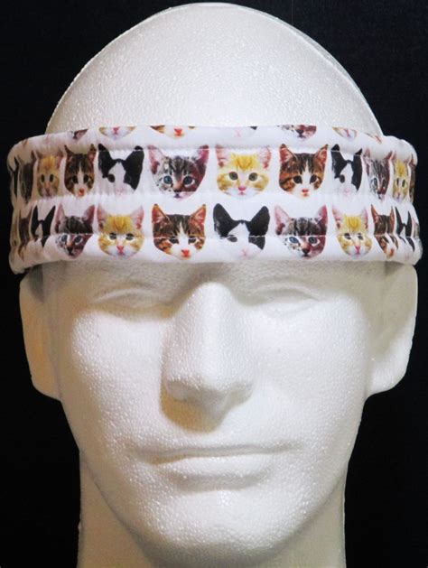 Soft Kitty Ultimate Sweatbandheadband Sweatband Etsy Headbands