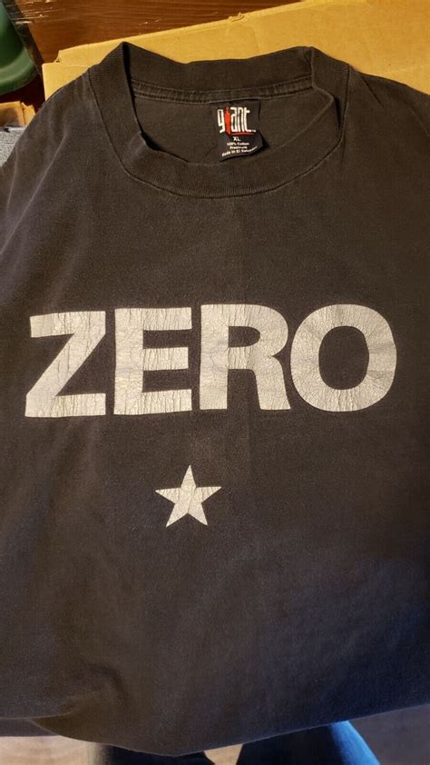 Smashing Pumpkins Vintage Zero 100 Original Size Xl T Shirt Ebay