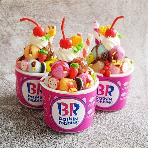 Though limited flavour, it was nice and we loved. 1:6 Baskin Robbins Ice Cream - Tiny Must Haves