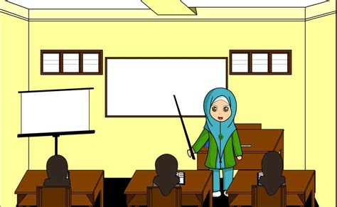 Animasi Bergerak Guru Mengajar Untuk Ppt To Word Imagesee