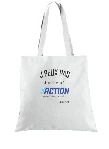 Sac Je peux pas je vais à Action shopping totebag à petits prix