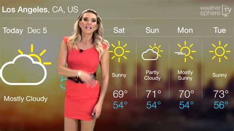 Los Angeles Weather Outlook December 5 2014 Sabrina Reese Youtube
