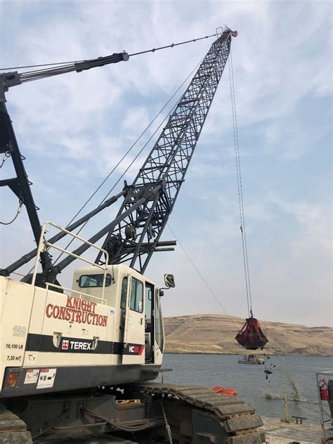 Lower Monumental Anchor Cable Dredging Knight Const Supply Inc
