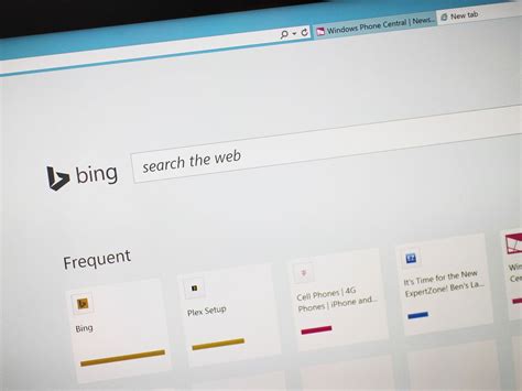 Internet Explorer On The Desktop Now Shows Bing Search Bar On New Tab