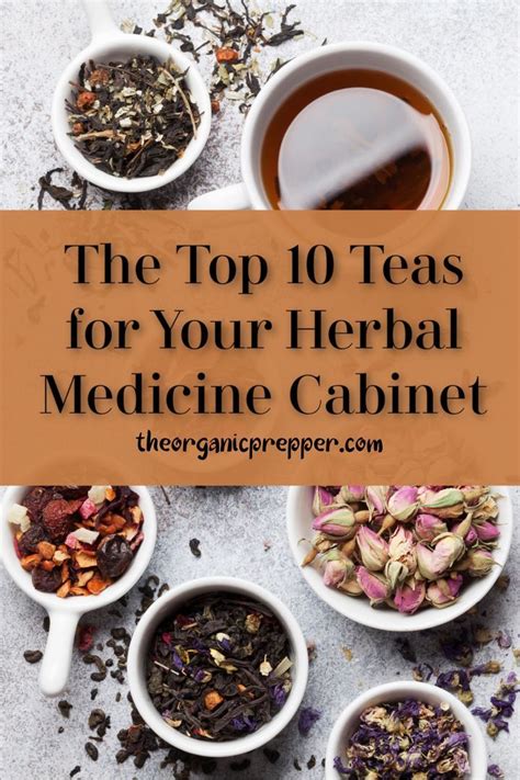 The Top 10 Teas For Your Herbal Medicine Cabinet Herbal Medicine