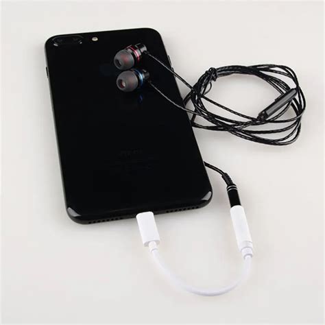 Suozun Headphones Adapter For Iphone 8 For Lighting To Jack 35mm Audio