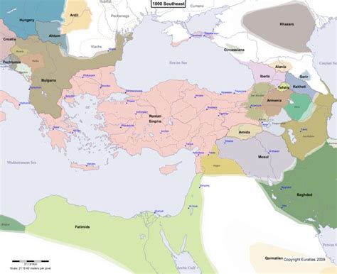Euratlas Periodis Web Map Of Europe 1000 Southeast