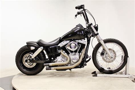 Harley Davidson Dyna Street Bob Custom Black Bobber Chop Fxdb