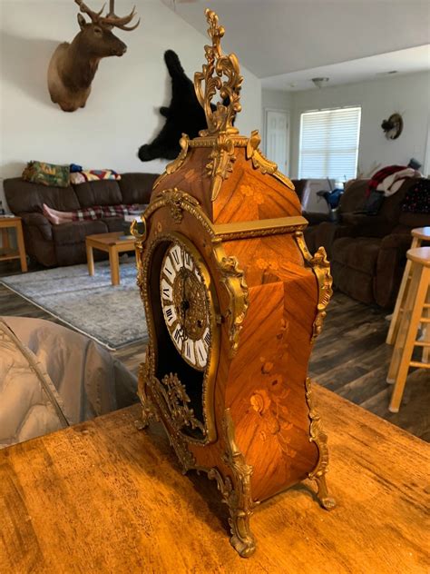 Value Of Grandfather Clock And Mantle Clock Thriftyfun