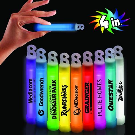 Premium Glow Sticks 4 Variety Of Colors Glow Products