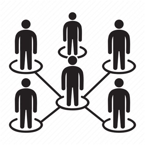 Center Community Network People Relationship Social Network Icon