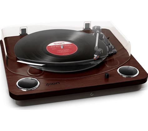 Ion Max Lp Belt Drive Turntable Dark Wood Fast Delivery Currysie