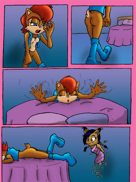 Rule Anthro Bed Breasts Chipmunk Clothes Color Comic Feline Female Female Only Fur Furry