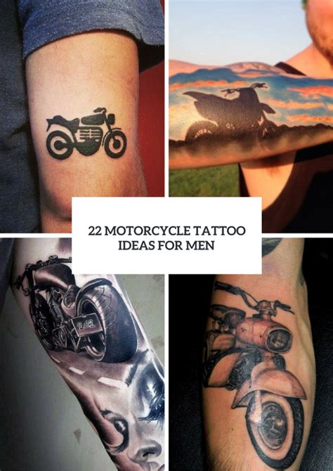 22 Men Motorcycle Tattoo Ideas To Repeat Styleoholic
