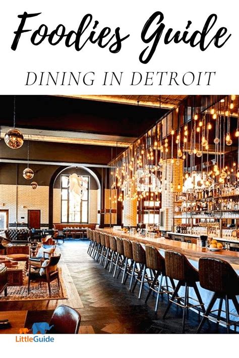 The Best Detroit Restaurants With Delicious Food Drinks Detroit Restaurants Best