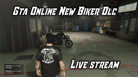 Gta Online New Biker Dlc Sons Of Anarchy Clubhouse Youtube