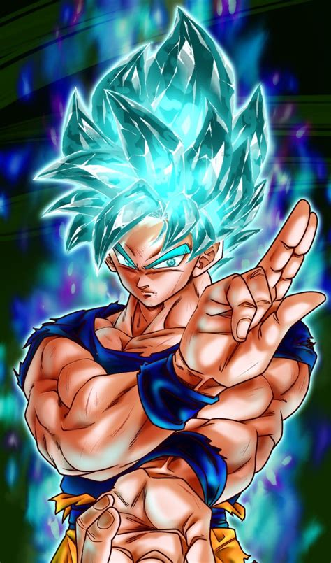Goku Blue In 2021 Dragon Ball Art Goku Dragon Ball Super Artwork