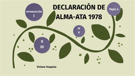 Declaración De Alma Ata By Viviana Toaquiza On Prezi