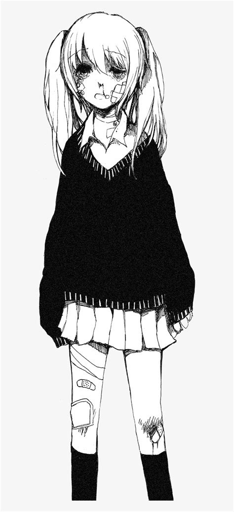 Transparent Anime Girl Anime Girl Depressed Transparent Transparent