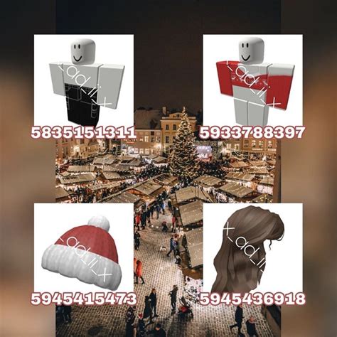Bloxburg Outfit Codes Winter