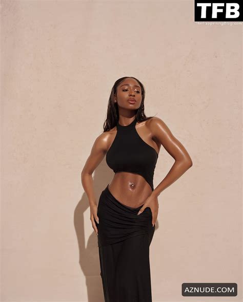 Normani Sexy Poses Naked Showcasing Her Hot Figure In A Photoshoot For