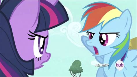 Twilight Sparkle And Rainbow Dash Arguing Youtube