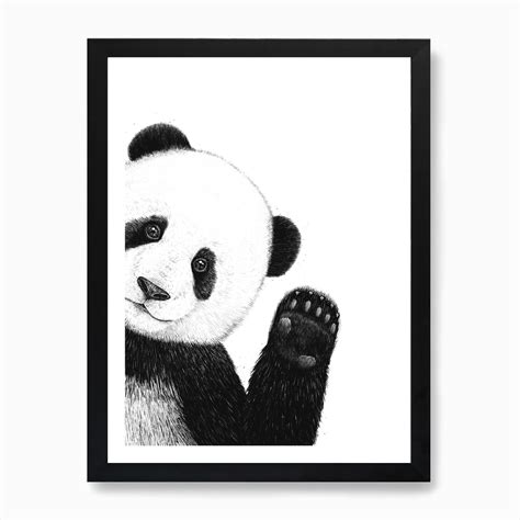 Panda Art Print By Valeriya Korenkova Fy
