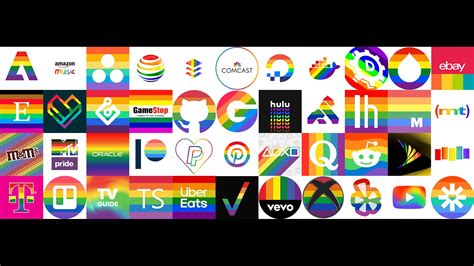 Pride month takes place in june and is an annual celebration of the lgbt community. Companies Sporting a Rainbow Version of Their Logo for ...