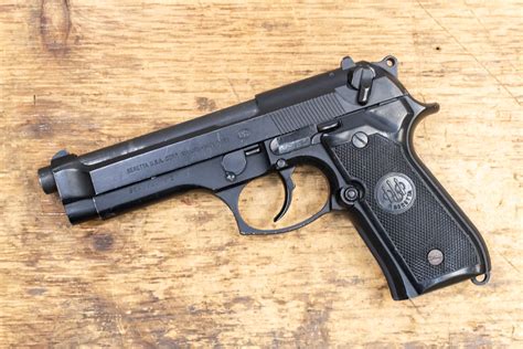 Beretta 92fs 9mm Police Trade In Pistol No Mag Sportsmans Outdoor