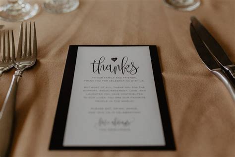 7 Ways To Say Thanks To Your Guests At Your Wedding