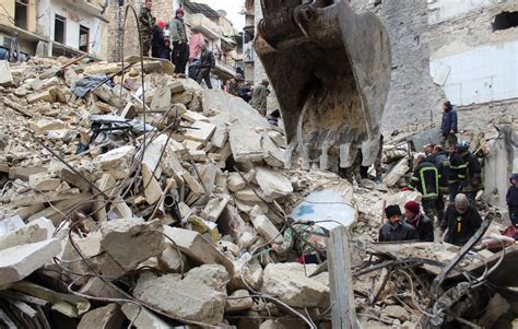 Turkey Earthquake Aleppo Among Worst Hit Areas In Syria Many