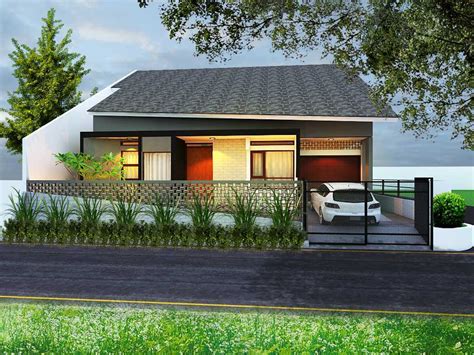 model desain rumah minimalis sederhana tapi mewah
