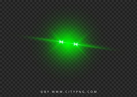 Green Laser Eyes Lens Flare Effect PNG Image Citypng