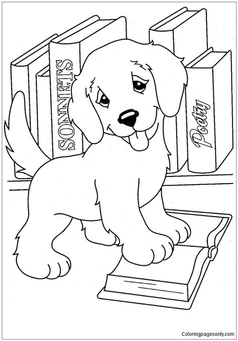 Love You Puppy Coloring Pages Puppy Coloring Pages Free Printable