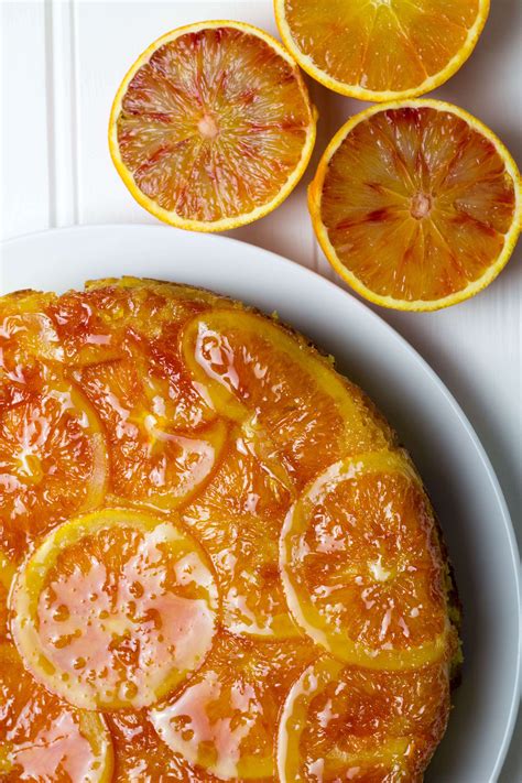 Blood Orange Upsidedown Cake