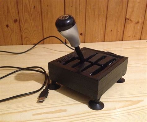 Gearbox For Computermade From Old Joystick H Shifter 8 Steps