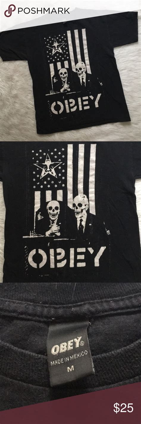 Vintage Obey Tee Vintage Obey Tee Shirt In Good Condition Mens Size