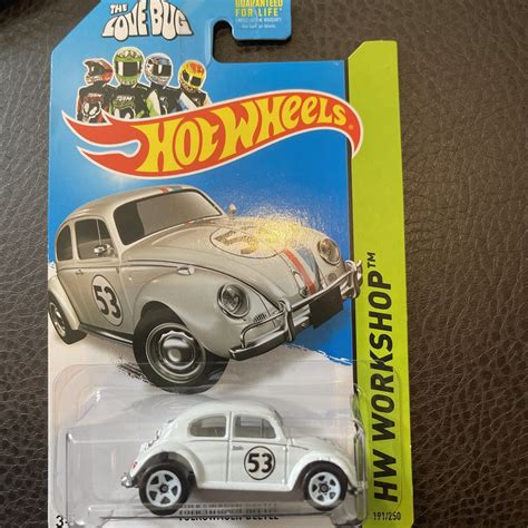 Hot Wheels Herbie The Love Bug Vw Volkswagen Beetle Ebay