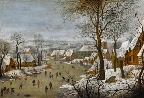 Brueghel Pieter The Y Winter Landscape Sothebys