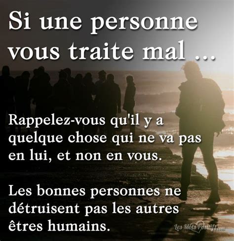 Si Une Personne Vous Traite Mal Hard Times Quotes Quotes About