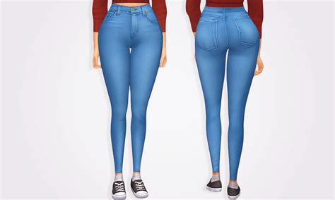 Sims 4 Mm Cc Maxis Match Skinny Jeans Sims 4 Clothing Maxis Match Sims