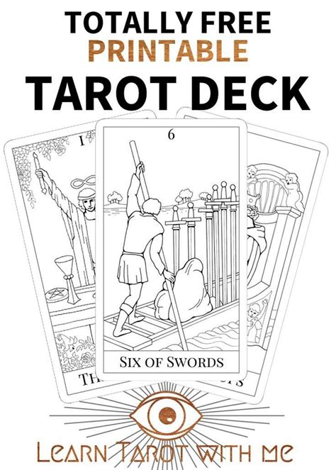 Get Your Totally Free Printable Tarot Deck Of The Major